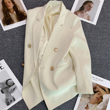 Wholesale Women's Spring and Autumn Casual Candy Green Blazer 