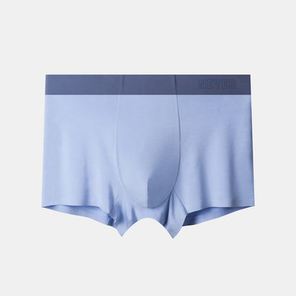 Wholesale Men's Modal Seamless Underwear Antibacterial Mid Waist Breathable Boxer Underwear