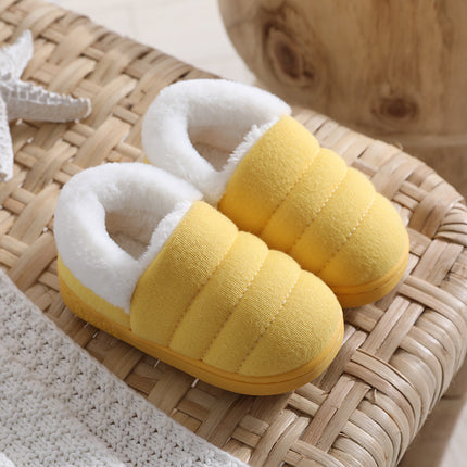 Wholesale Children's Home Linen Non-slip Cotton and Linen Slippers 