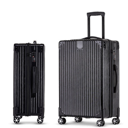Women's Trolley Case Universal Wheel 24-inch Suitcase Men's Aluminum Frame Suitcase