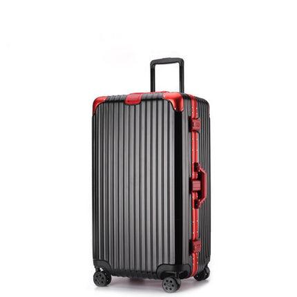 Women's 32-inch Extra Large Capacity Thickened Aluminum Frame Password Suitcase Trolley Case
