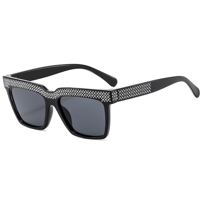 Wholesale Women's Fashionable Rhinestone Sex-shaped Sunglasses 