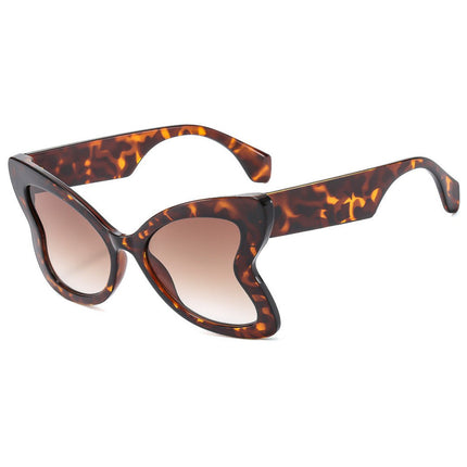 Women's Butterfly-shaped Fashionable Outdoor Sun Protection Trendy Sunglasses 