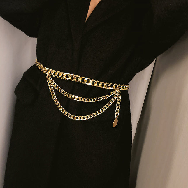 Sexy Pendant Body Chain Tassel Versatile Waist Chain