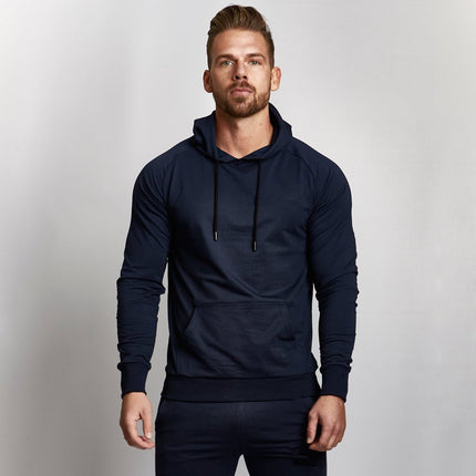Wholesale Men's Fall Fitness Casual Pullover Sports Hoodies