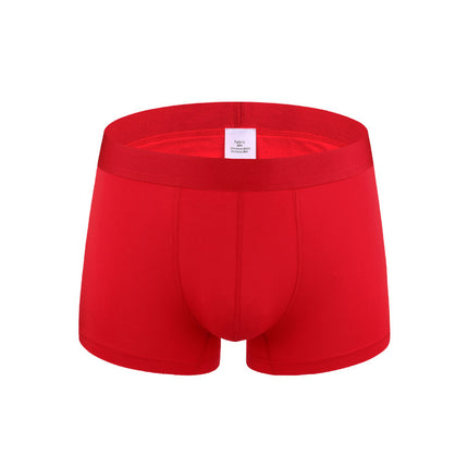 Wholesale Men's Modal Solid Color Boxer Underwear