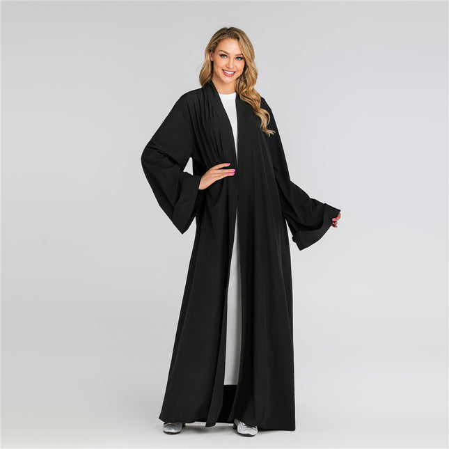 Damen Dubai Robe Solide Langarm-Strickjacke