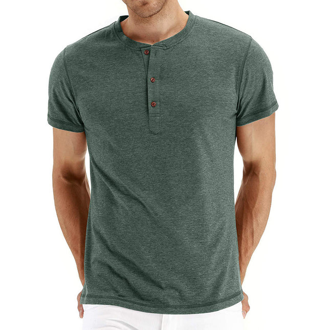Summer Men's Casual Sports Short Sleeve T-Shirt