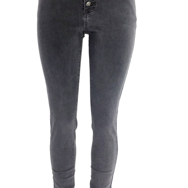Wholesale Women's Spring Tight High Waist High Elastic Hip Lift Jeans