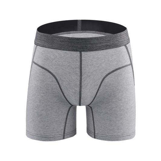 Wholesale Men's Sports Briefs Lengthened Cotton Running Fitness Boxer