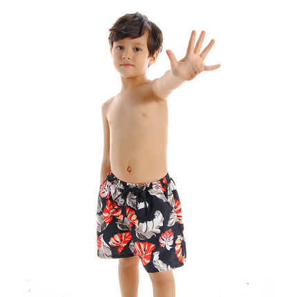 Pantalones cortos de playa para niños a la moda, bañadores para niños