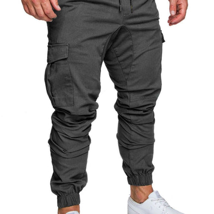 Wholesale Men's Casual Workwear Multi-Pocket Legged Pants