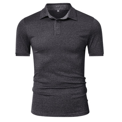 Kurzärmliges Golf-Poloshirt für Herren, schnell trocknend