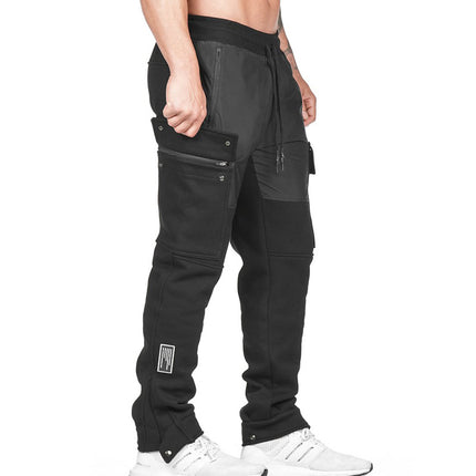 Wholesale Men's Spring Autumn Sports Loose Large Size Straight Casual Pants