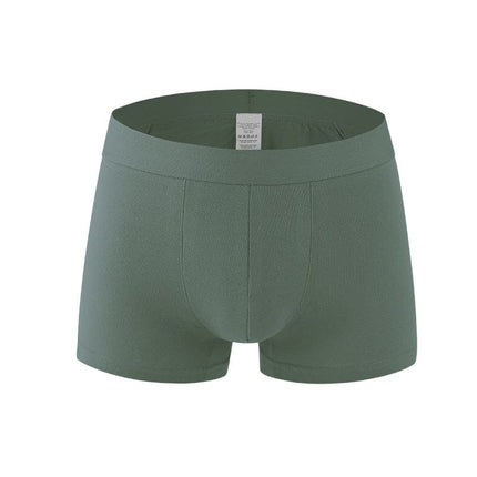 Wholesale Men's 100% Cotton Briefs Boxers Solid Color Underwear