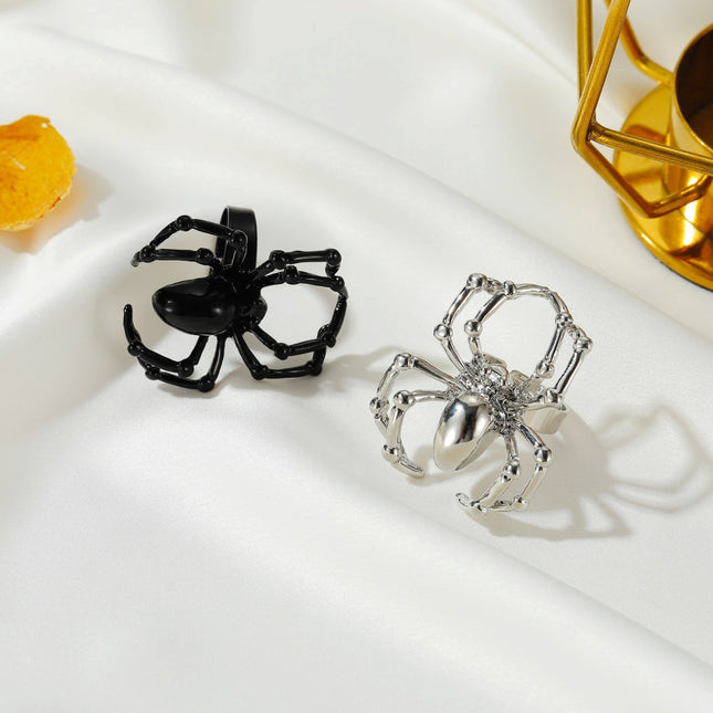 Halloween props ring Ghost Festival spoof Tricky Spider Ring