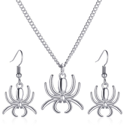 Wholesale Dark Personality Spider Earrings Halloween Ornaments