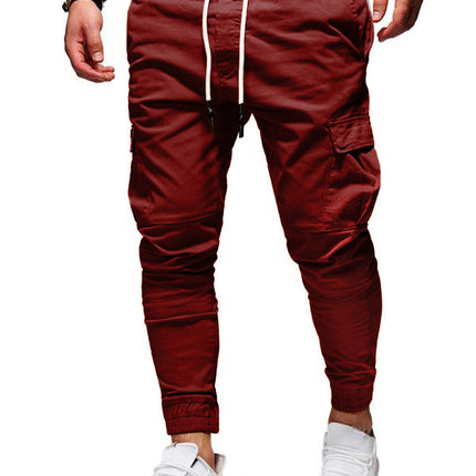 Wholesale Men's Autumn/Winter Tether Elastic Baggy Lounge Pants Joggers
