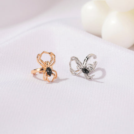 Wholesale Halloween Simple Single Insect No Ear Pierce Spider Ear Clip