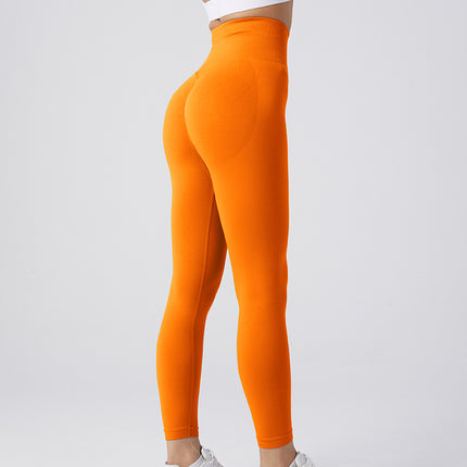 Damen-Herbst-Winter-nahtlose Yoga-Fitness-Leggings mit hoher Taille