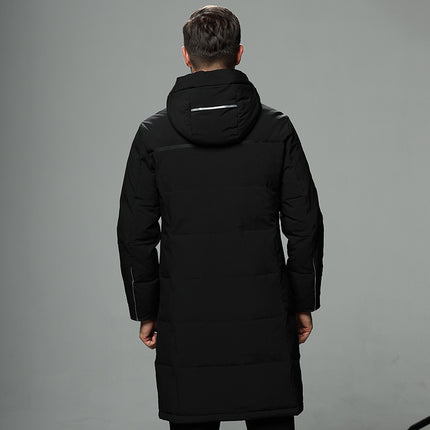 Wholesale Men's Winter Thickened Casual Outer Mid-length Down Jacket