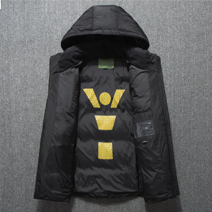 Wholesale Men's Short Thick Winter Casual Outdoor Down Jacket