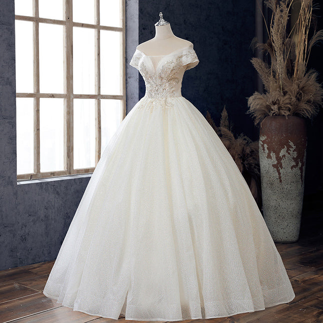 Wholesale Bridal Off Shoulder Princess Wedding Dress