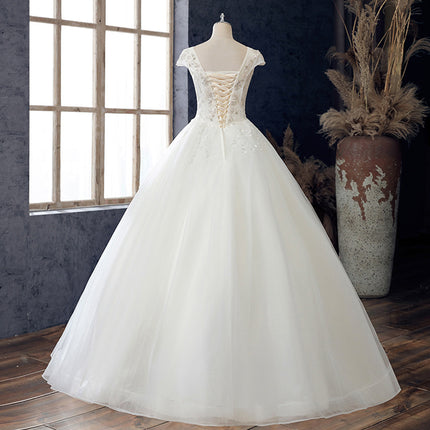Wholesale Bride's Champagne Sandy Wedding Dress
