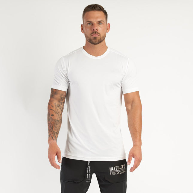 Sommer-Herren-Sport-Rundhals-Fitness-T-Shirt mit kurzen Ärmeln