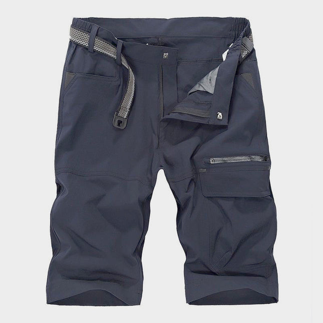 Pantalones cortos finos de secado rápido para deportes al aire libre de verano para hombres