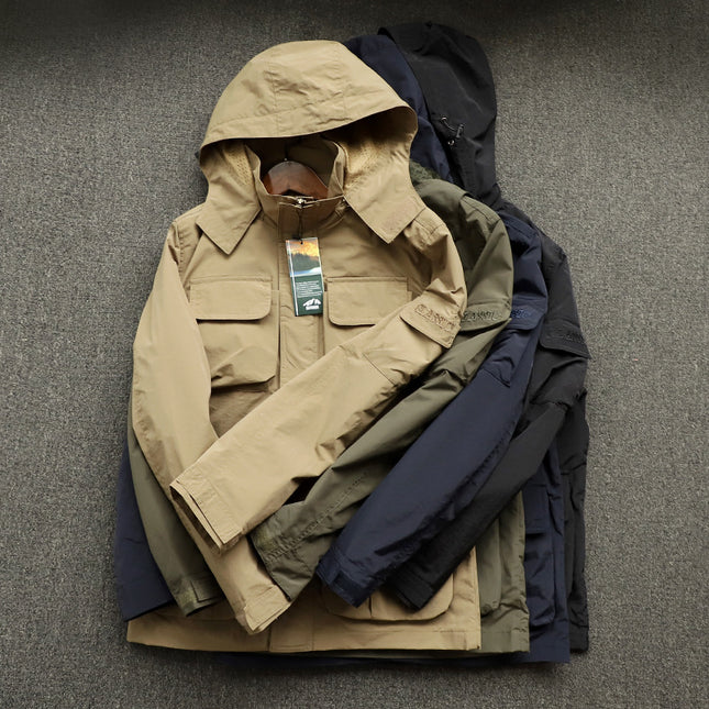 Wholesale Men's Spring Fall Assault Jacket Windproof Waterproof Jacket