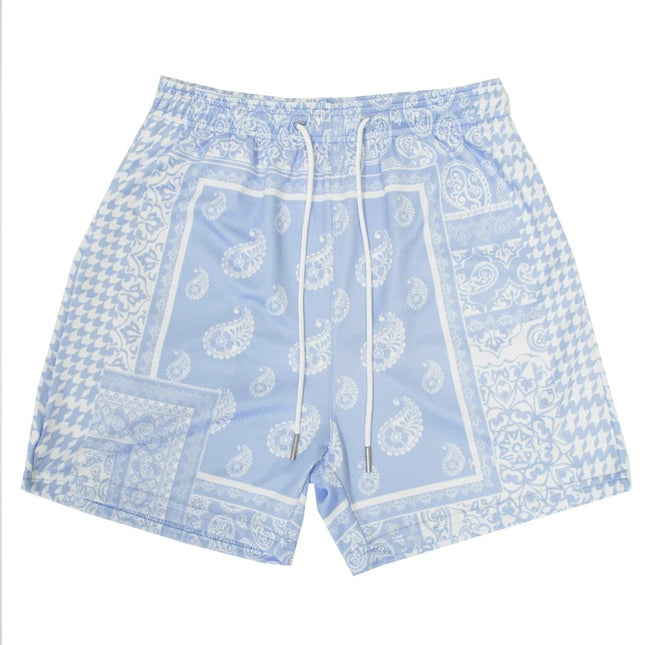 Pantalones cortos deportivos transpirables de secado rápido de verano para hombres