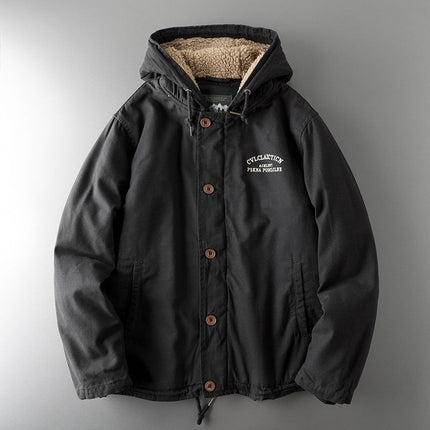 Wholesale Men's Winter Workwear Lambswool Jacket