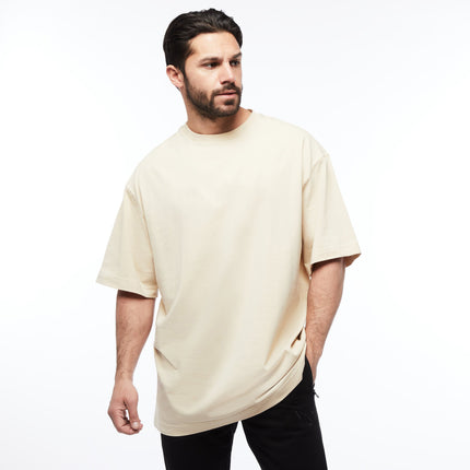 Kurzärmlige, lockere Sport-T-Shirts aus Baumwolle für Herren mit Rundhalsausschnitt