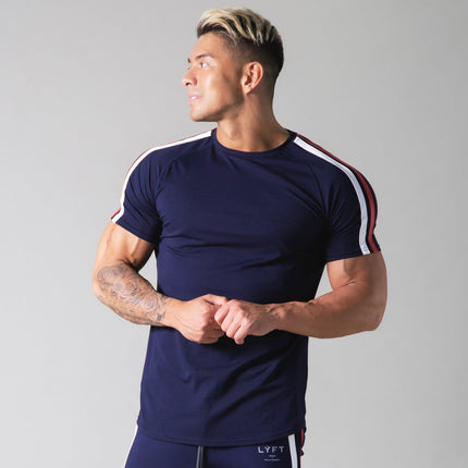 Wholesale Men's Summer Short Sleeve Round Neck Half Sleeve Thin T-Shirt