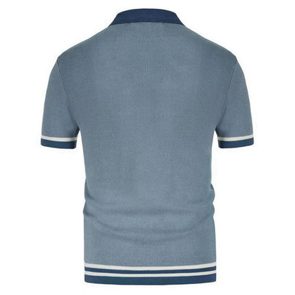 Wholesale Men's Summer T-Shirt Lapel Short Sleeve Business Polo Shirt