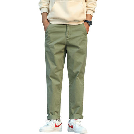 Wholesale Men's Spring Casual Camouflage Straight Cotton Pants