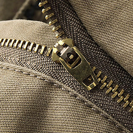 Gewaschene Workwear Multi-Pockets Lässige Herrenhose in Übergröße