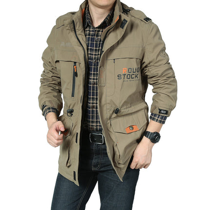 Wholesale Men's Outdoor Casual Military Mountaineering Thin Jacket