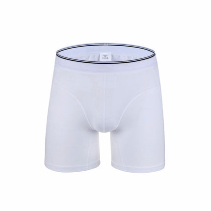 Wholesale Cotton Sports Gym Men's Long Length Boxer Underwear