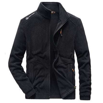 Wholesale Men's Autumn Winter Coat Thermal Fleece Jacket