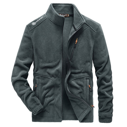 Wholesale Men's Autumn Winter Coat Thermal Fleece Jacket