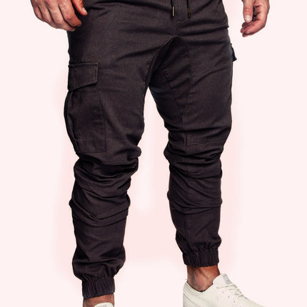Wholesale Men's Casual Fashion Tether Elastic Sports Drop Pants