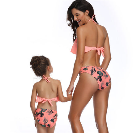 Parent-Child Bikini Flying Mother-Daughter Swimwear