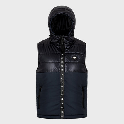 Wholesale Men's Coat Stand Collar Sleeveless Glossy Padded Vest