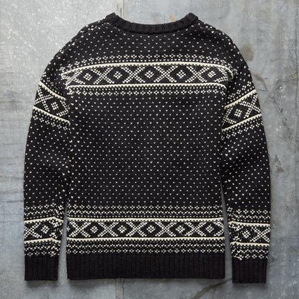 Suéter de jacquard de manga larga para hombre Otoño/Invierno