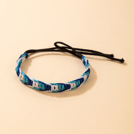 Cord Braided Multicolored Braided Cord Bracelet