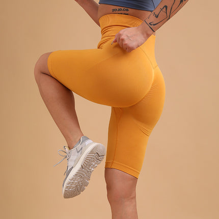 Wholesale Women's Summer Gym Pants High Waist Sports Yoga Shorts