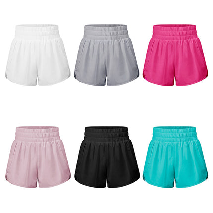 Wholesale Women's Casual Sports Outdoor Running Lined Shorts