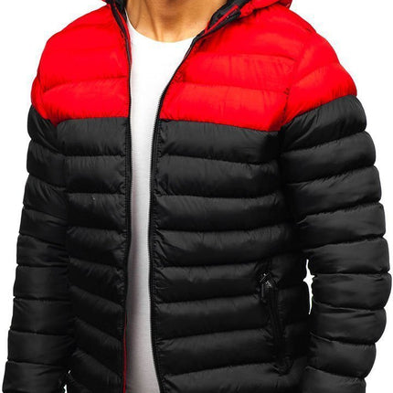 Wholesale Men's Autumn Winter Jacket Warm Thick Padded Coat